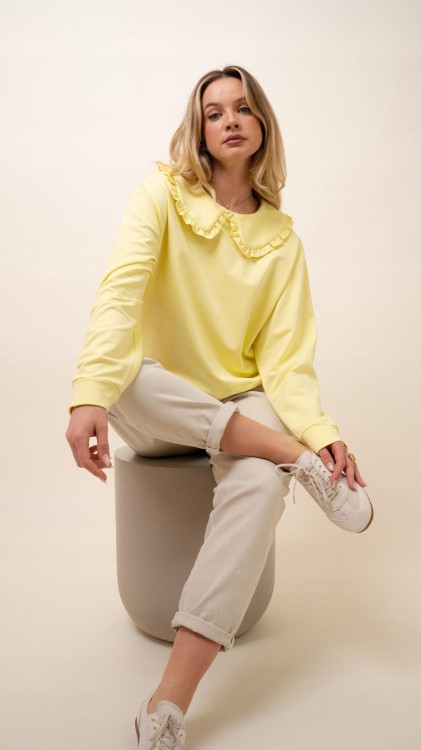 BLUZA-LEMONADA-Z-KOLNIERZEM-Z-FALBANKA-ZOLTA-Model-Bluza.jpgaaaa.jpg